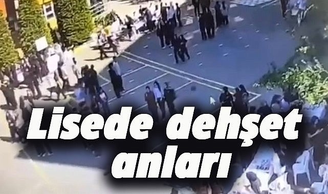 Lisede dehşet! Arkadaşını bıçakladı