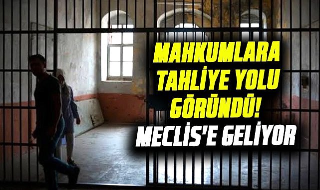 Mahkumlara tahliye yolu göründü! Meclis'e geliyor