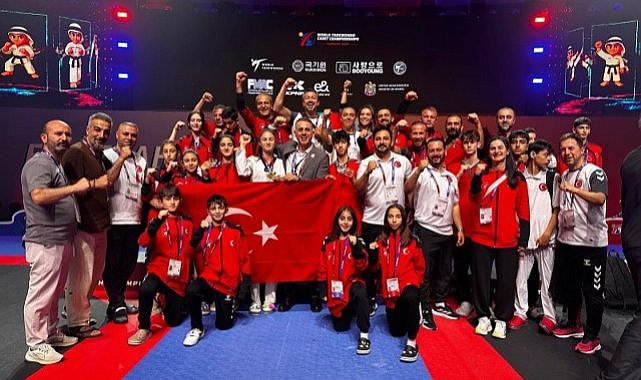 Milli sporcu Sena Yılmaz, taekwondoda dünya şampiyonu