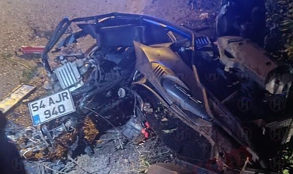 Sakarya'da feci kaza! 3 çocuk babası hayatını kaybetti