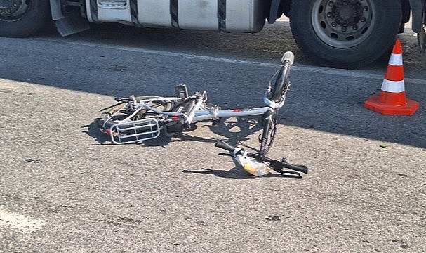 Samsun Bafra'da elektrikli bisiklet sürücüsü yaralandı