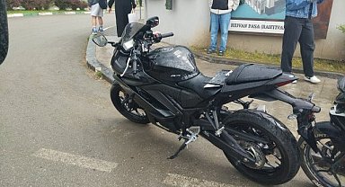 Samsun Çarşamba'da kazada motosiklet sürücüsü yaralandı