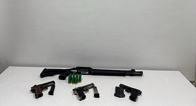 Samsun’da silah ve mühimmat operasyonu