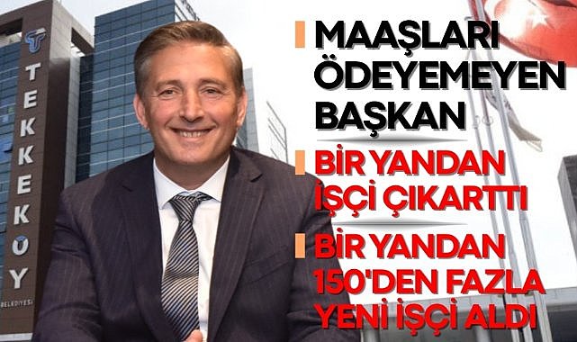 Samsun'da Tekkeköy Belediyesi'nde maaş krizi bir türlü çözülemiyor!