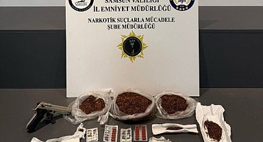 Samsun’da uyuşturucu operasyonu: 2 gözaltı