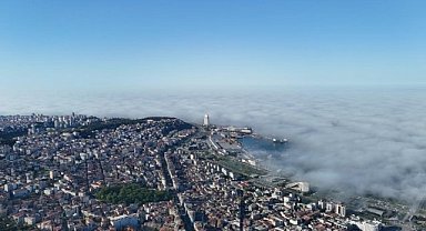 Samsun sise büründü! Karadeniz görünmez oldu