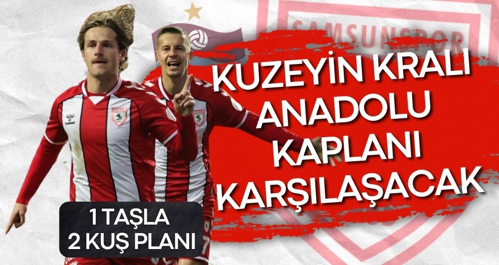 Samsunspor Karadeniz derbisinde Trabzonspor'a konuk olacak