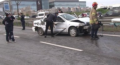 Tuzla'da kontrolden çıkan otomobil takla attı: 1 ölü