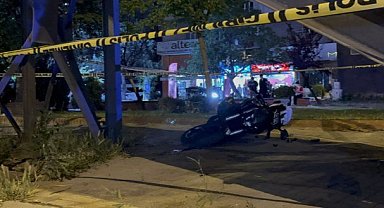 Üst üste kaza geçiren talihsiz sürücü yaşam mücadelesi veriyor