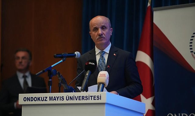 YÖK Başkanı Erol Özvar Samsun'da önemli açıklamalarda bulundu