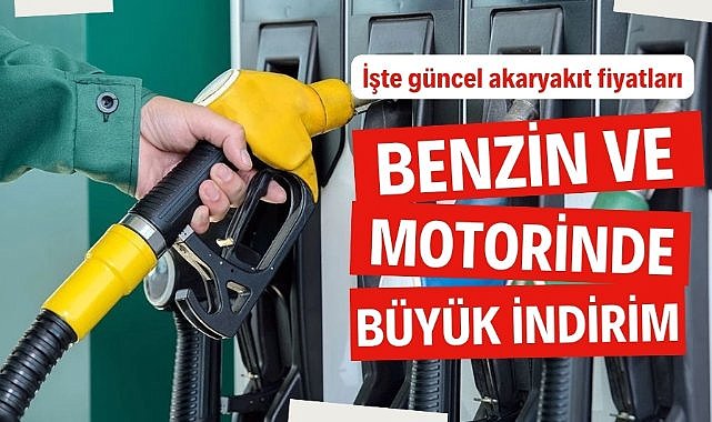 Benzin ve motorine büyük indirim İşte 26 Haziran 2025 akaryakıt fiyatları