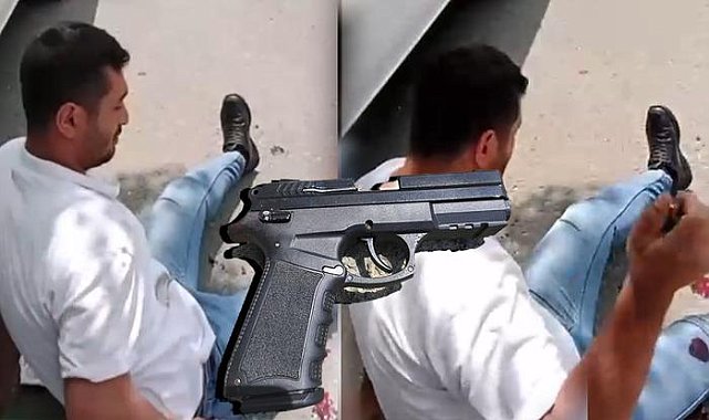 Kendisini taciz eden adamı vurdu... O anları sosyal medya hesabında paylaştı