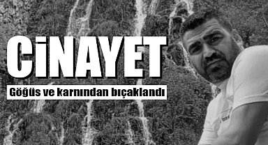 Korkunç cinayet: Göğüs ve karnından bıçaklandı