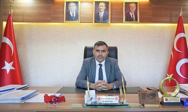 MHP İl Başkanı Burhan Mucur'dan Bayram mesajı