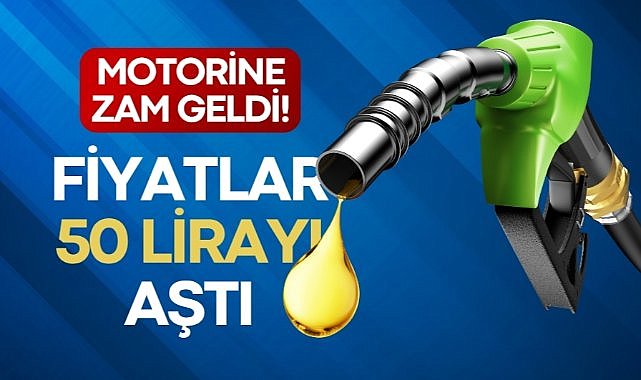 Motorine zam geldi! Fiyatlar 50 lirayı aştı