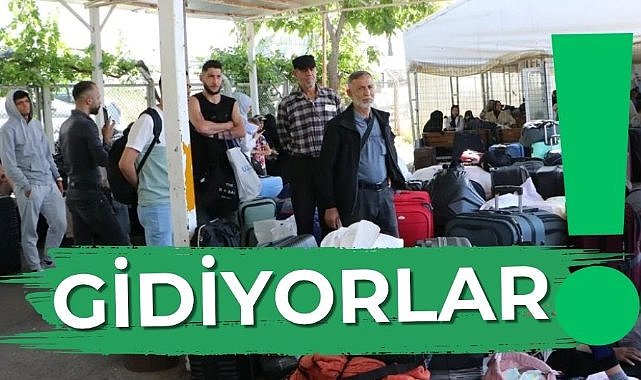 Okullar tatil oldu! Suriyeliler gidiyor!