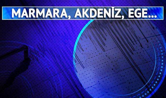 Önce Akdeniz, sonra Ege! Çanakkale açıklarında deprem