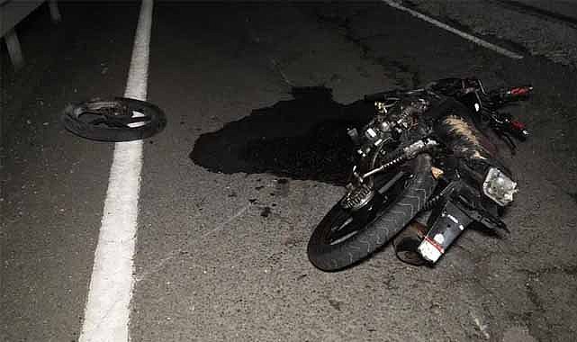 Samsun Bafra'da motosiklet kazası! 2 yaralı