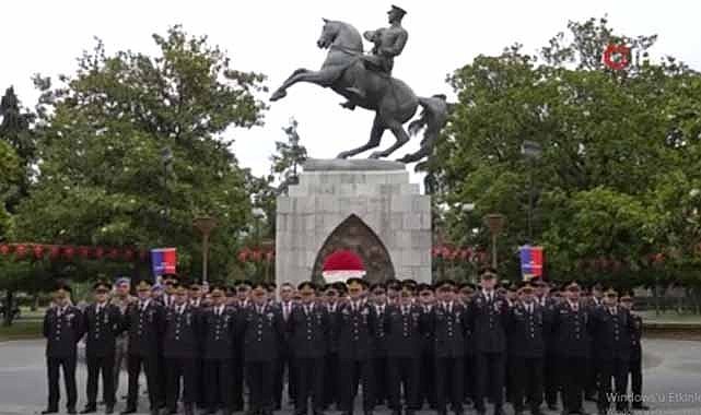 Samsun'da Jandarma Teşkilatının 186. kuruluş yıl dönümünü kutlandı