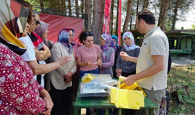 Samsun'da kadın çiftçiler doğayı koruyor