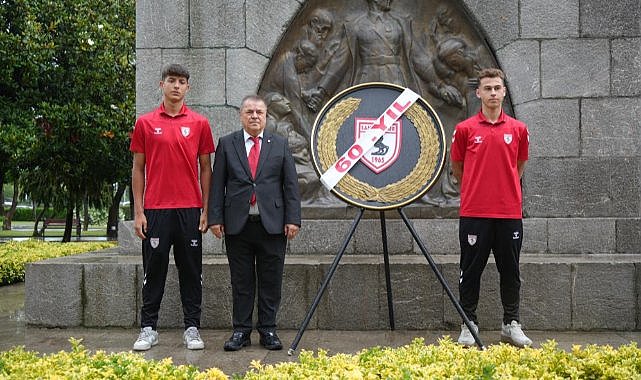 Samsunspor'un 60. kuruluş yıl dönümü kutlandı