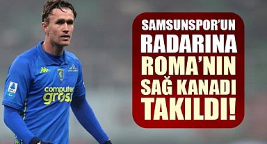 Samsunspor'un radarına Roma'nın sağ kanadı takıldı!