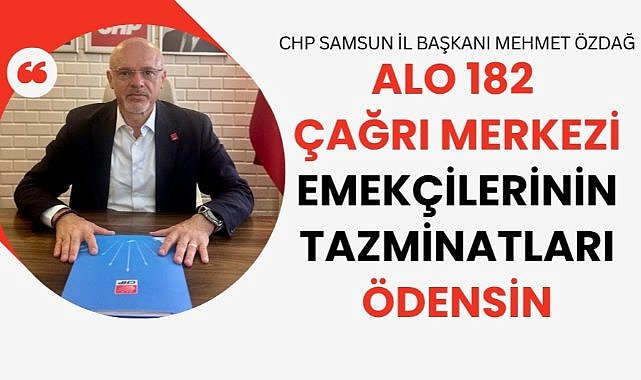 ALO 182 Çağrı Merkezi emekçilerinin tazminatları ödensin