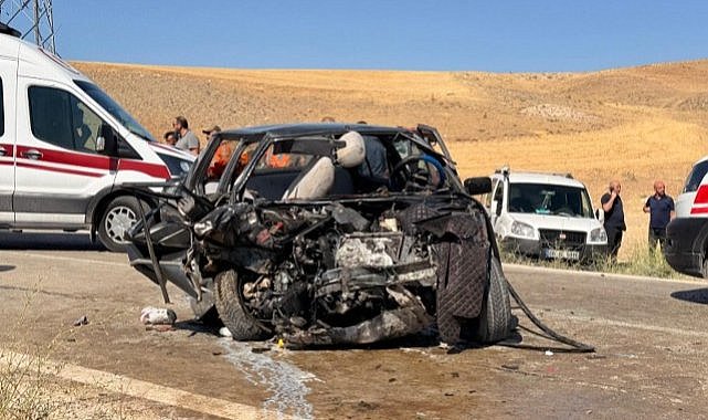 Ankara'da iki araç birbirine girdi! 1 ölü, 4 yaralı