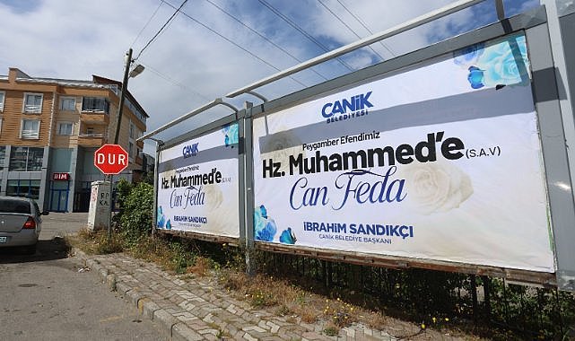 Canik'ten Peygambere hakarete tepki: Hz. Muhammed'e Can Feda