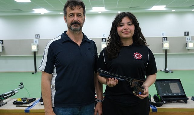 Ezginur Türkiye’yi atıcılık yarışında temsil edecek