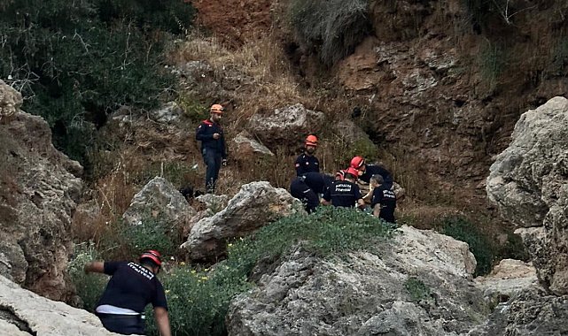 Falezden düşen 23 yaşındaki turist hayatını kaybetti