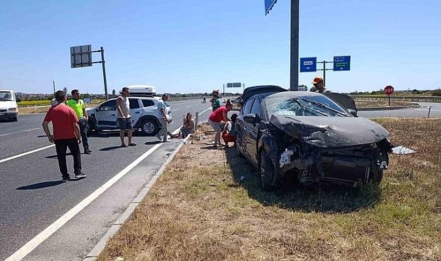 Işık ihlali sonucu trafik kazası: 2'si çocuk, 9 yaralı