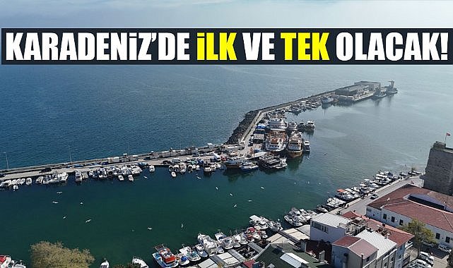 Karadeniz'in ilk ve tek yat limanı kuruluyor!