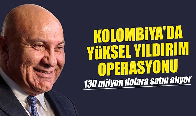 Kolombiya'da Yüksel Yıldırım operasyonu: Nikel Şirketini 130 milyon dolara alıyor