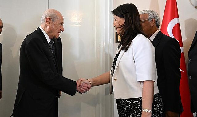 MHP Lideri Bahçeli, DEM Parti heyeti ile bir araya geldi!