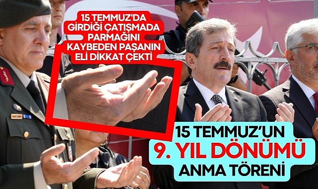 Samsun’da 15 Temmuz’un 9. yıl dönümü anma töreni