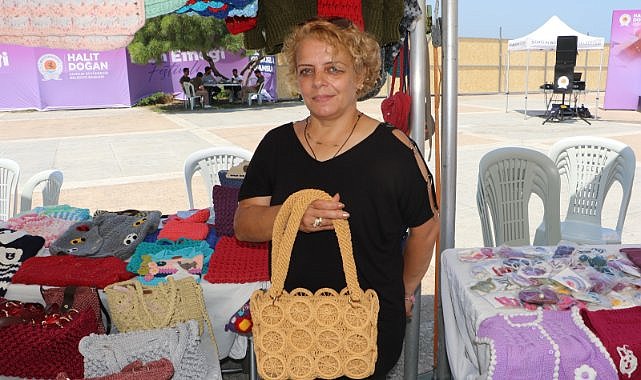 Samsun’da el emeği görücüye çıktı, kadınlara ilham oldu