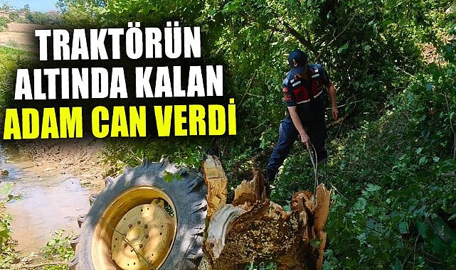 Samsun'da traktörün altında kalan Yakup İnan can verdi