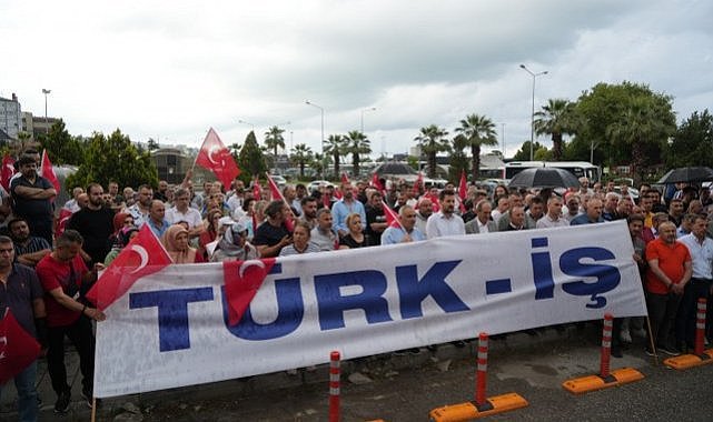 Samsun'da TÜRK-İŞ’ten toplu sözleşme çağrısı!
