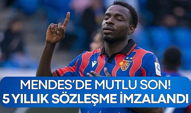 Samsunspor Joe Mendes ile 5 yıllık sözleşme imzaladı