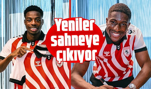 Samsunspor’un yenileri sahneye çıkıyor