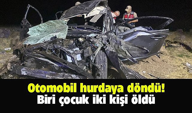 Şarampole devrilen otomobil hurdaya döndü! Feci kazada 2 kişi öldü, 3 kişi yaralandı