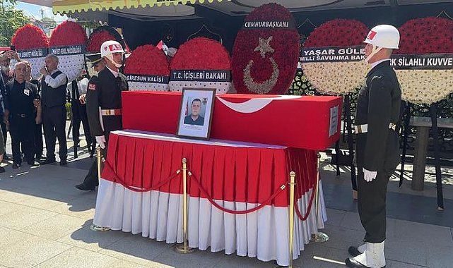 Şehit İkmal Er Semih Erdoğan, Giresun'da son yolculuğuna uğurlandı