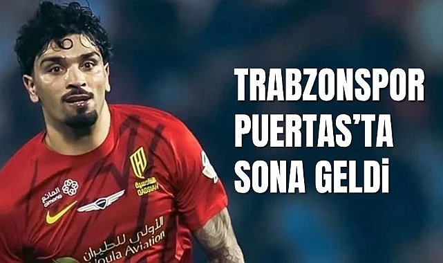 Trabzonspor Puertas’ta sona geldi