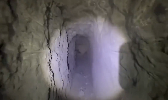 TSK, mağaranın içini paylaştı! 33 odalı 1800 metre... Cephanelik gibi