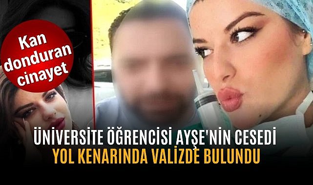 Üniversite öğrencisi Ayşe'nin cesedi yol kenarında valizde bulundu