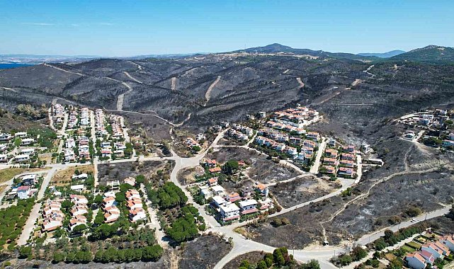 Yangından geriye gözyaşı kaldı