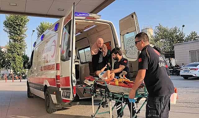 1,5 yaşındaki çocuk 2. kattan düştü