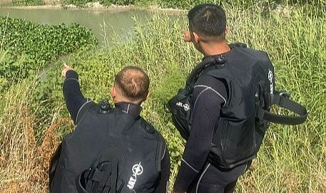 14 yaşındaki çocuk  sınırı yüzerek geçmeye çalışırken hayatını kaybetti