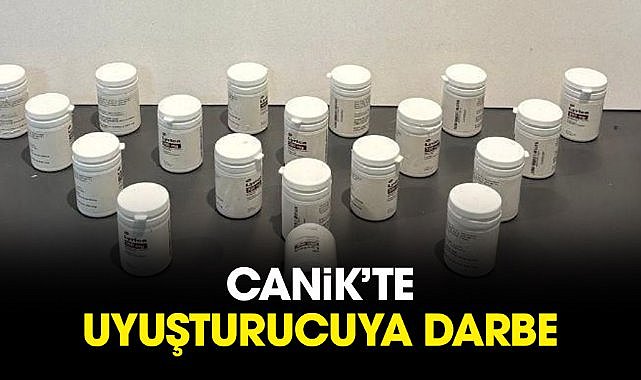 Canik’te uyuşturucuya darbe